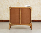 Wellington Solid Wood Sideboard Cabinet Two Door and Drawers natural finish