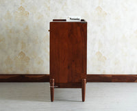 Wellington Solid Wood Sideboard Cabinet Two Door and Drawers - Sideboard - Furniselan - Brown Finish