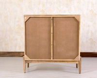 Wellington Solid Wood Sideboard Cabinet Two Door and Drawers - Sideboard - Furniselan - Natural-Finish