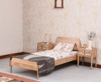 Wellington Solid Wood Single Size Bed - Single Size Bed - Furniselan