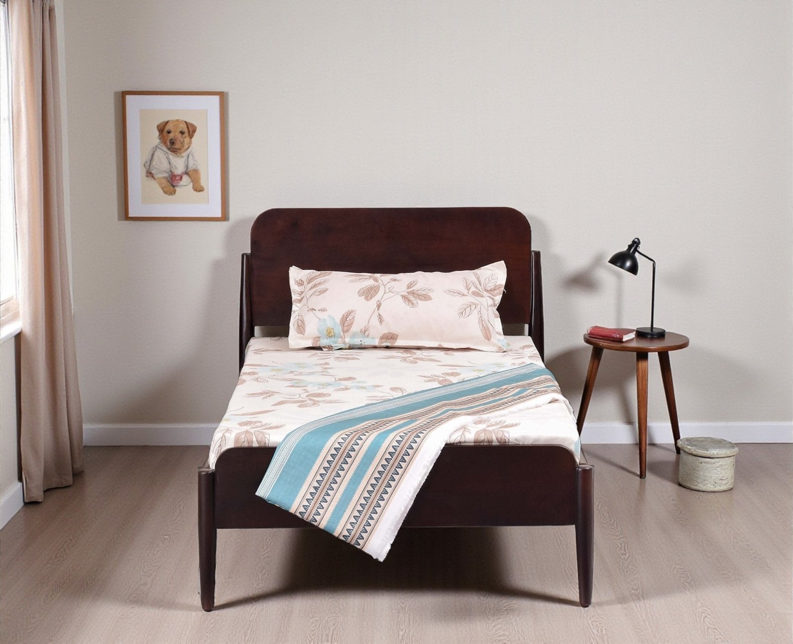 Wellington Solid Wood Single Size Bed - Single Size Bed - Furniselan