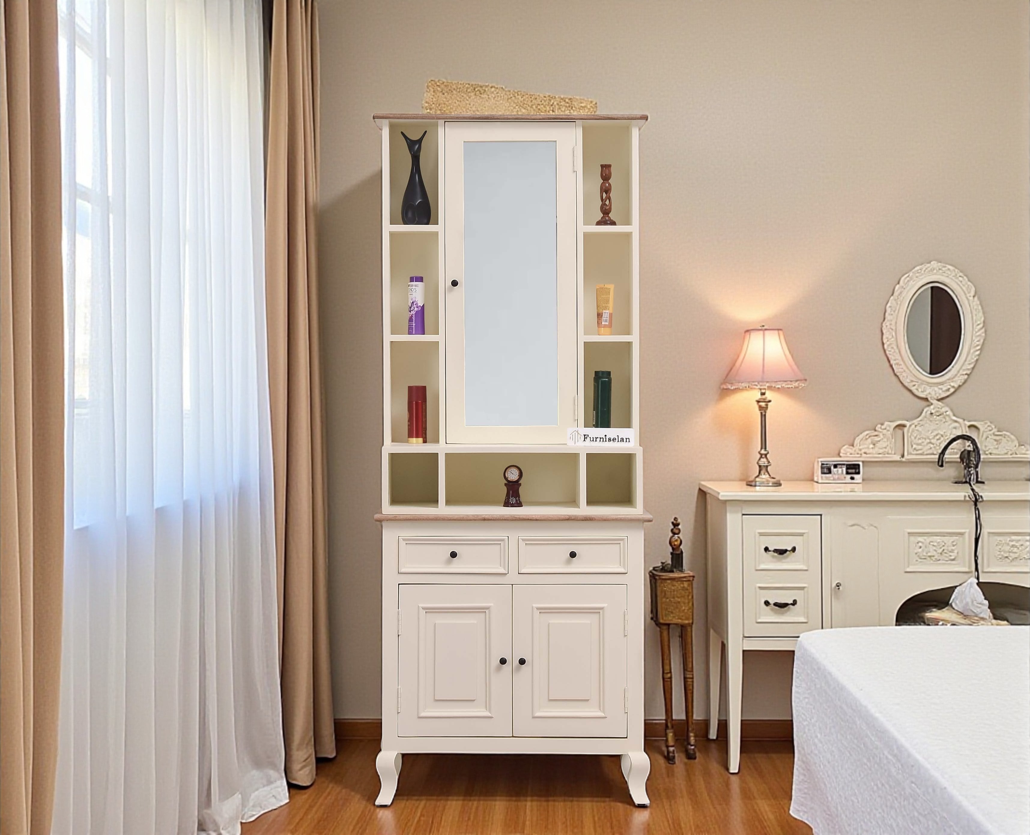 Mumbai Solid Wood Dressing Table For Bedroom Furniselan