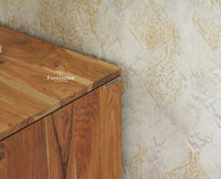 Wilson Solid Wood Five Drawer Chester Furniselan Natural Finish