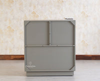 Worli Two Door Multipurpose Wooden Sideboard Cabinet Furniselan - Cool-Grey 