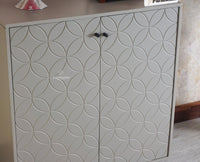 Worli Two Door Multipurpose Wooden Sideboard Cabinet Furniselan - Cool-Grey 