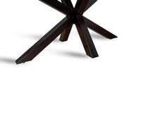 Xavero Wooden 6 Seater Dining Table with Iron Limewash