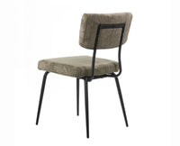 Yucca Yard Yield Dining Chair – Modern Upholstered Dining Chair for Home & Café Sage green