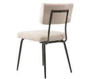 Yucca Yard Yield Dining Chair – Modern Upholstered Dining Chair for Home & Café Beige White