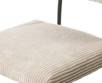 Yucca Yard Yield Dining Chair – Modern Upholstered Dining Chair for Home & Café Beige White