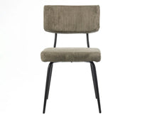 Yucca Yard Yield Dining Chair – Modern Upholstered Dining Chair for Home & Café Sage green