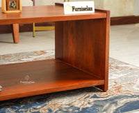 Zurich Premium Wooden Coffee Table Brown Finish