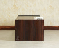 Zurich Premium Wooden Coffee Table Grey Finish