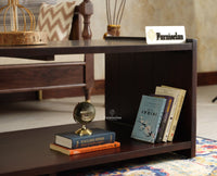Zurich Premium Wooden Coffee Table Grey Finish