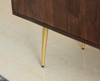 Vienna Solid Wood Three Drawer Two Door Sideboard Furniselan
