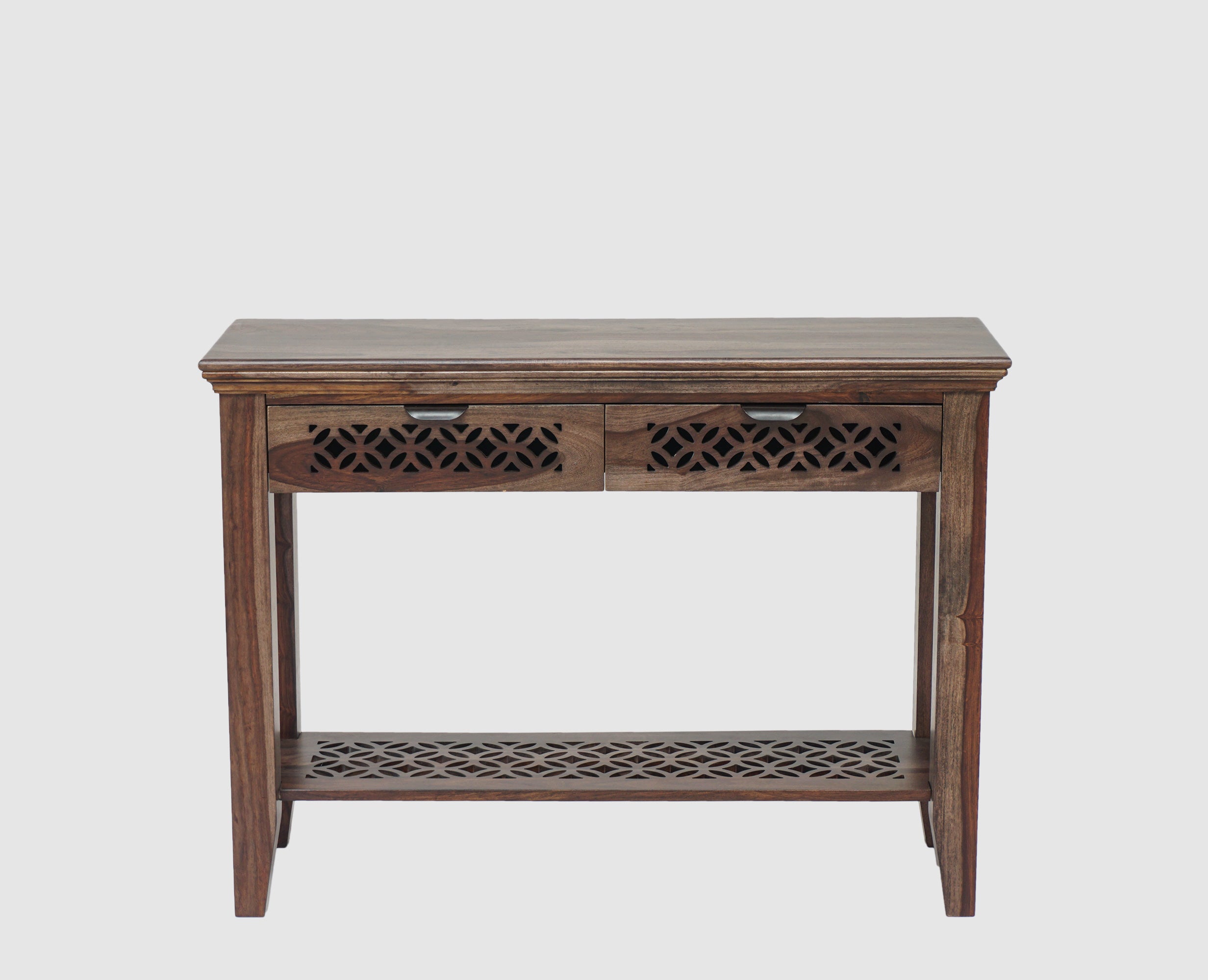 Buy Solid Wood Study Table with Two Drawer Online on Furniselan