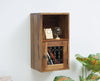 Sweden Sheesham Wood Wall Shelve One Door FurniselanFurniselan