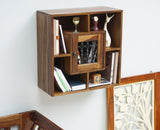 Sweden Wooden Wall Shelves One Door