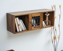 Sweden Wooden Wall Shelve One Door