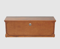 Sweden Solid Wood Two Doors one Drawer TV Cabinet - Furniselan - Maple-Finish