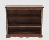 Sweden Solid Wood Single Door Bookshelve Furniselan - Grey-Finish