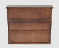 Sweden Solid Wood Single Door Bookshelve Furniselan - Grey-Finish
