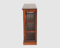 Sweden Sheesham Wood Open Bookshelve - Furniselan - Maple-Finish
