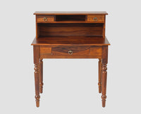 Belgium Solid Wood Study Table Furniselan - Maple-Finish