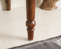 Belgium Solid Wood Study Table - Furniselan - Teak-Finish