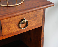 Belgium Solid Wood Study Table Furniselan - Maple-Finish