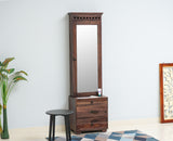 Adana Sheesham Wood Dressing Table Furniselan-Grey-Finish