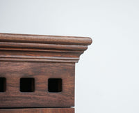 Adana Sheesham Wood Dressing Table Furniselan-Grey-Finish
