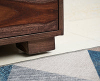 Adana Sheesham Wood Dressing Table Furniselan-Grey-Finish