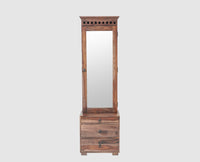 Adana Sheesham Wood Dressing Table Furniselan-Grey-Finish