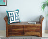 Abu Dhabi Solid Wood Box Storage Bench - FurniselanFurniselan