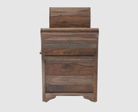 Abu Dhabi Solid Wood Box Storage Bench - Furniselan - Grey-Finish