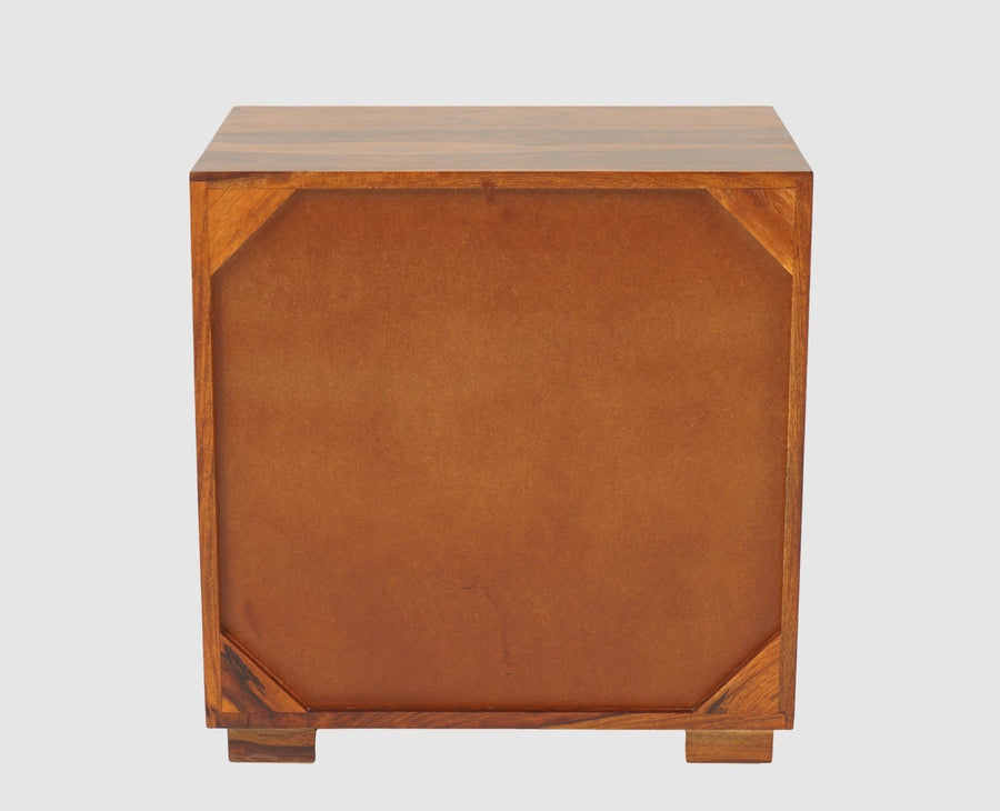 Accra Sheesham Wood Dressing Table - Furniselan-Maple-Finish