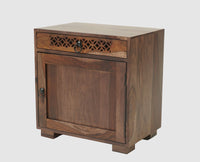 Accra Sheesham Wood Dressing Table - Furniselan-Grey-Finish 