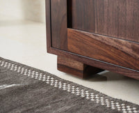 Accra Sheesham Wood Dressing Table - Furniselan-Grey-Finish 