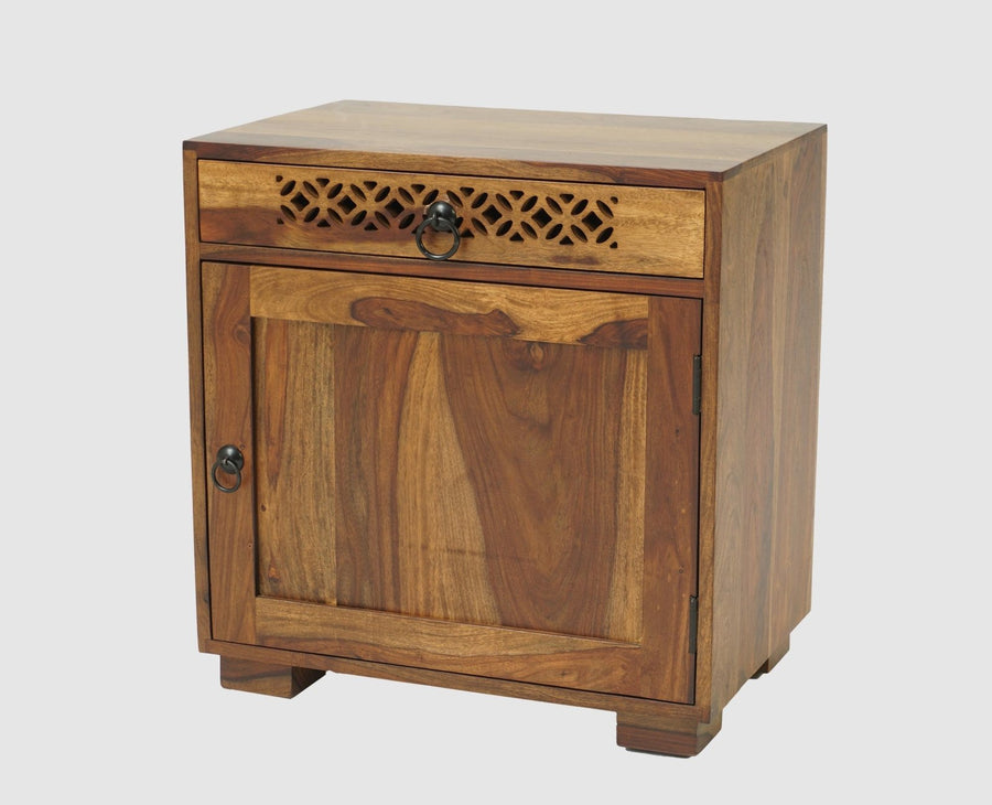 Accra Sheesham Wood Dressing Table - Furniselan-Teak-Finish