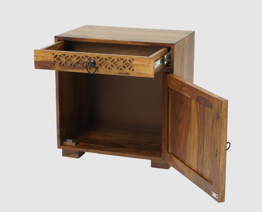 Accra Sheesham Wood Dressing Table - Furniselan-Teak-Finish