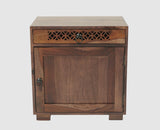 Accra Sheesham Wood Dressing Table - Furniselan-Grey-Finish 