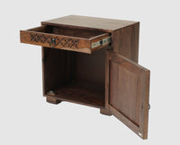 Accra Sheesham Wood Dressing Table - Furniselan-Grey-Finish 