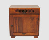 Accra Sheesham Wood Dressing Table - Furniselan-Maple-Finish
