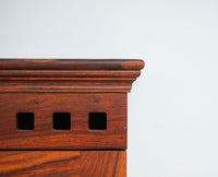 Adana Sheesham Wood Dressing Table - Furniselan-Maple-Finish