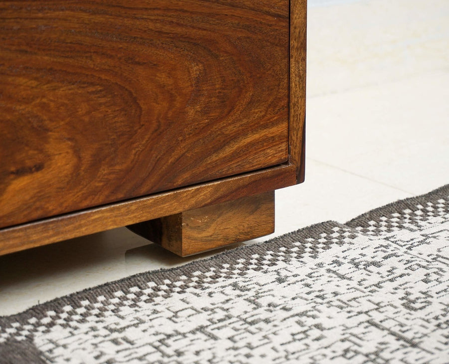 Adana Sheesham Wood Dressing Table - Furniselan-Teak-Finish