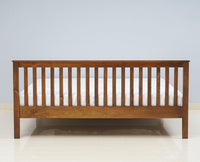 Adelaide Solid Wood King Size Bed - Furniselan-Teak-Finish