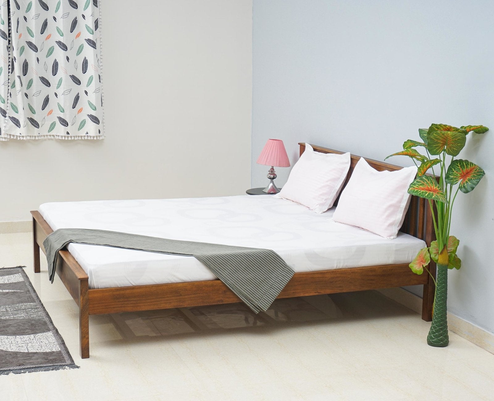 Adelaide Solid Wood King Size Bed