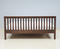 Adelaide Solid Wood King Size Bed - Furniselan-Grey-Finish