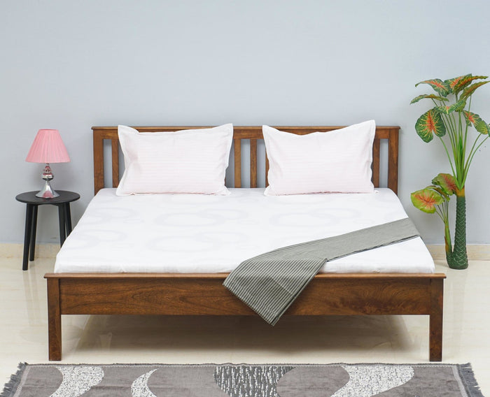 Adelaide Solid Wood King Size Bed - Furniselan