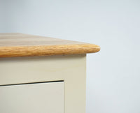 Aleppo Wooden Bedside Table - Furniselan Milky-White